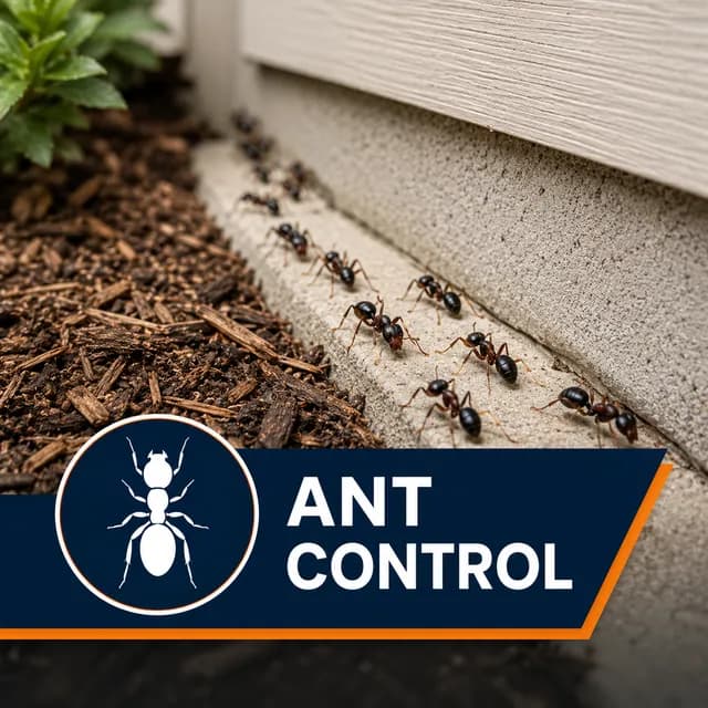 Fire ant control and indoor ant treatment service across the Dallas–Fort Worth metroplex