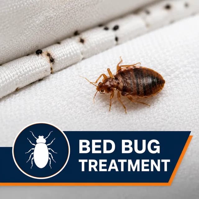 Bed bug treatment with heat and chemical protocols across the DFW metroplex