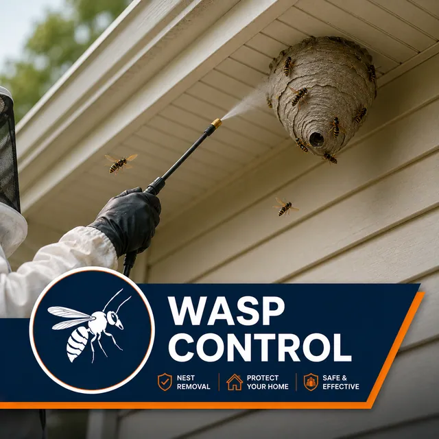 Wasp and hornet nest removal across the Dallas–Fort Worth metroplex